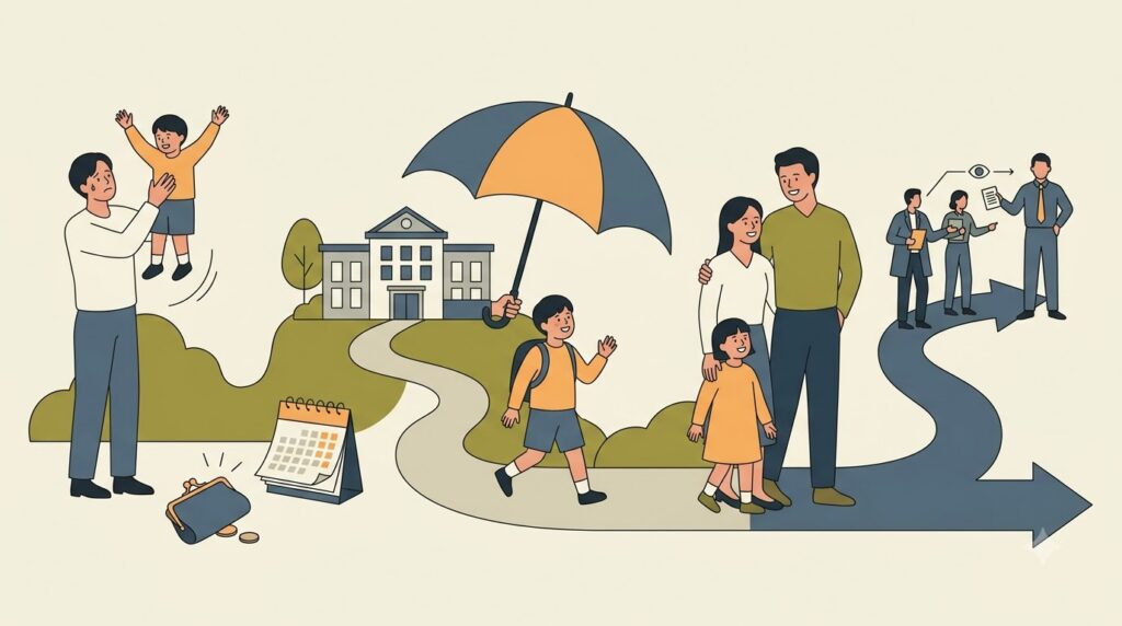 2026 양육비 선지급제 총정리 | 대상·조건·신청방법·지급기간 2 Child support policy illustratio… 202608112234