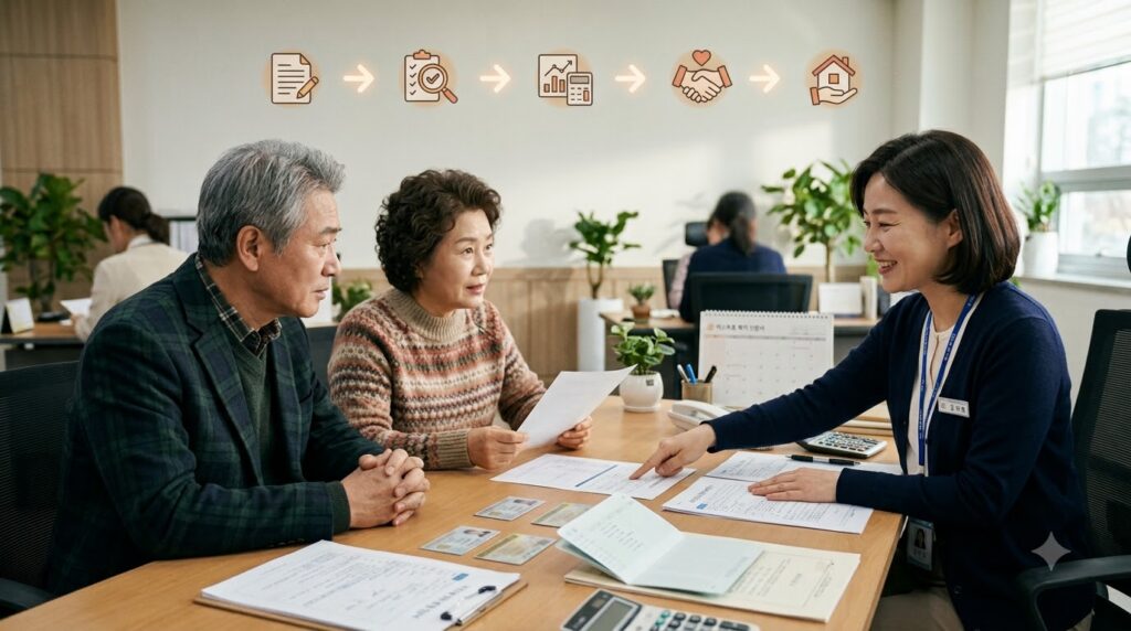 Couple receiving consultation at… 202608041226