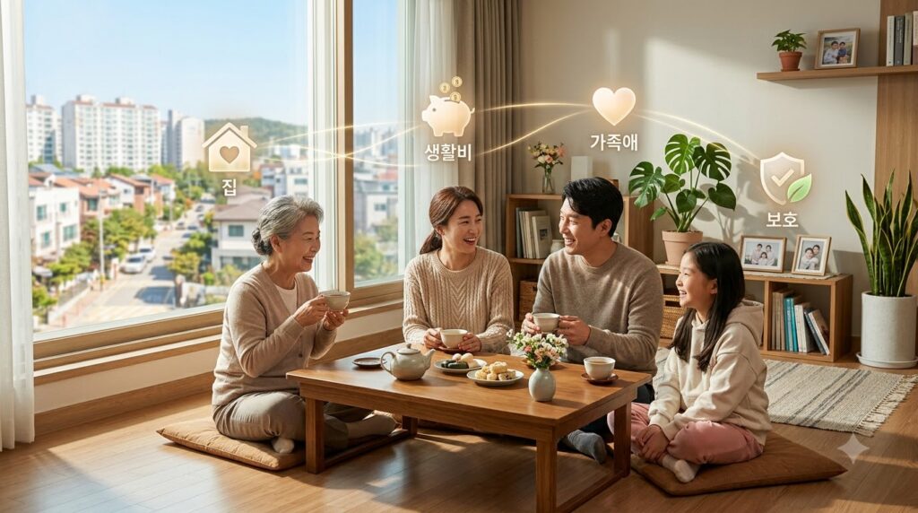 Korean family drinking tea 202608041141 2