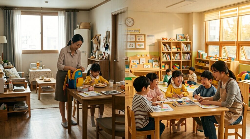 2026 한부모가족 지원 총정리 | 지원 대상·소득기준·아동양육비 4 Parent preparing child for school 202608112141