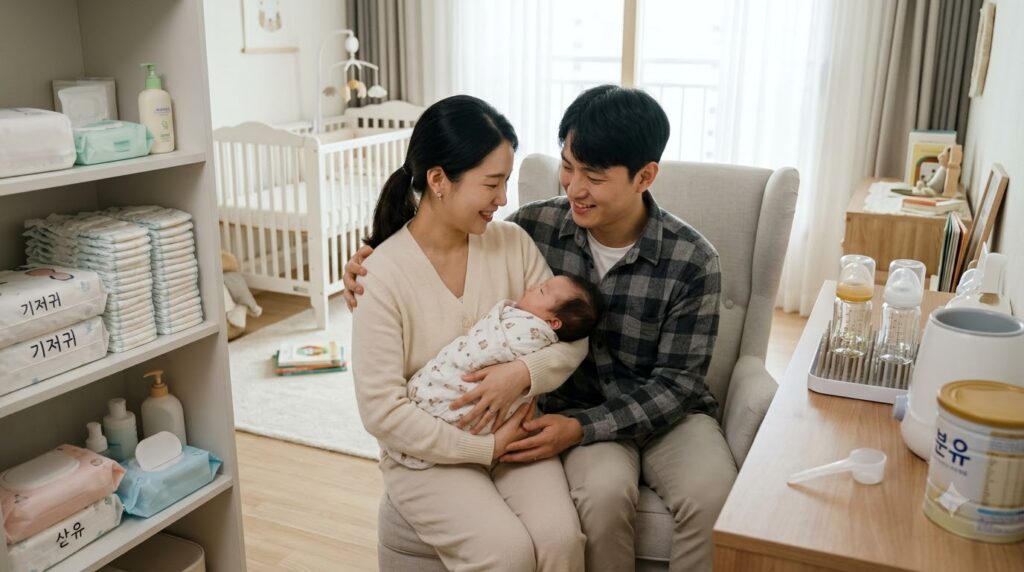 2026 기저귀·조제분유 지원사업 총정리 | 신청 대상부터 지원 내용까지 한눈에 1 Parents caring for baby 202608071040
