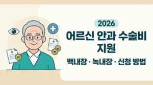 2026 노인 개안수술비 지원 총정리 | 백내장·녹내장 수술비 대상부터 신청방법까지 6 노인 개안수술비 지원 사진1