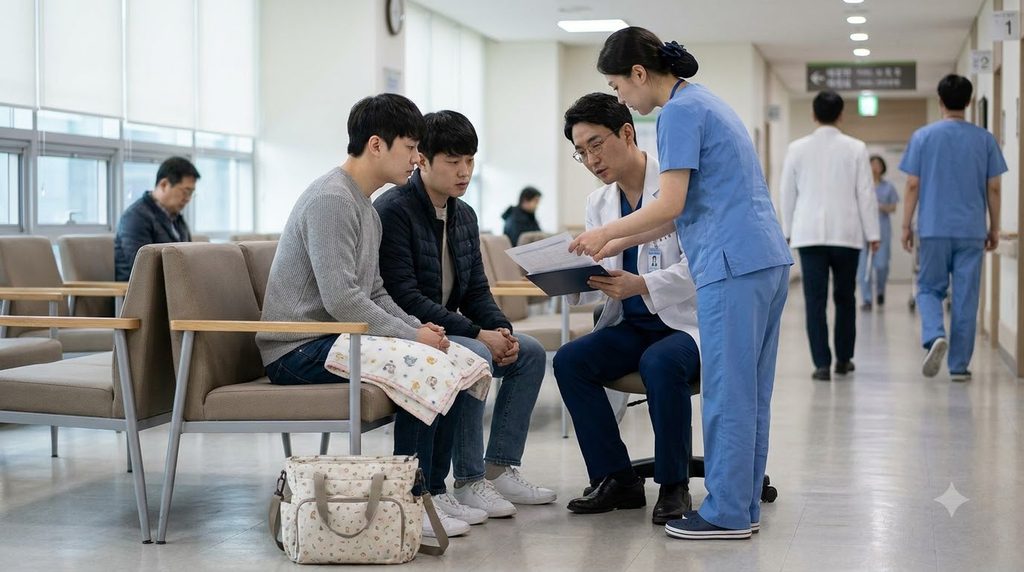 2026 미숙아·선천성이상아 의료비 지원|NICU 입원부터 수술비 지원·신청기한까지 5 Family preparing for medical tre… 20260911002355