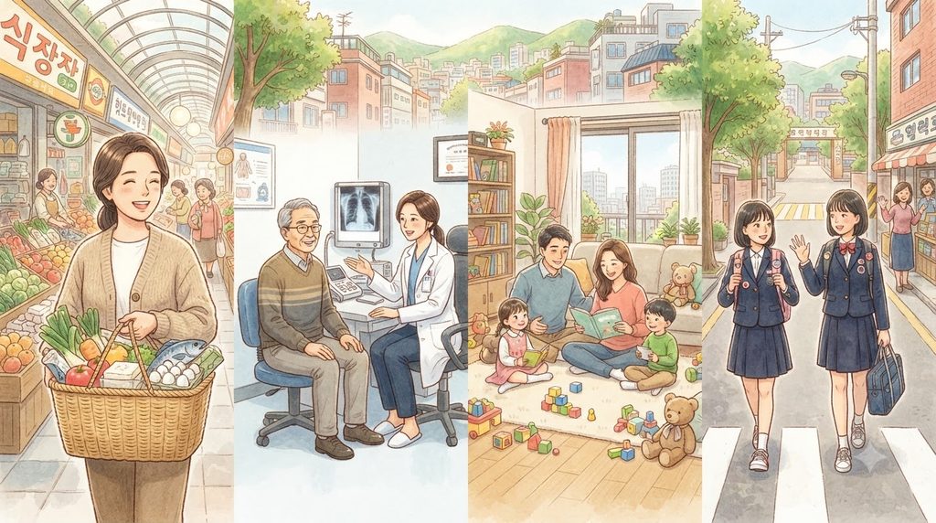 Four lifestyle scenes in illustr… 20260918011007