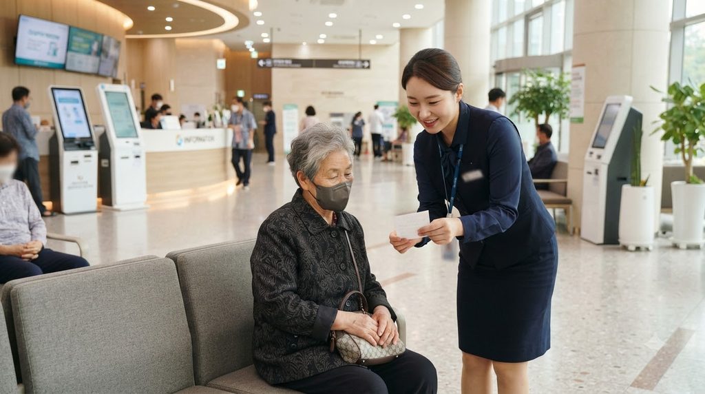 병원동행매니저 자격증 취업방법 총정리|2026 급여·구인·업무·신청 1 Manager assisting elderly person… 20260923213356
