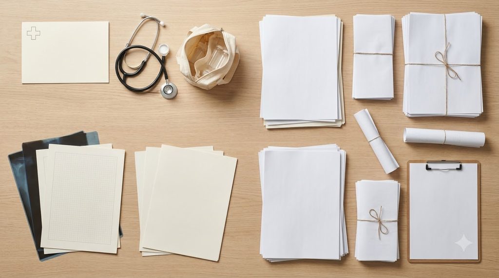 2026 산정특례 대상질환 확인방법 | 암·희귀질환 병원비 본인부담이 줄어드는 기준 2 Medical bill flatlay arrangement 202609052257