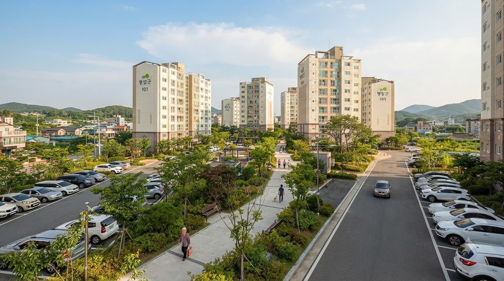 2026 영암형 공공주택 계약연장 조건|청년·신혼부부 중위소득 170% 신청방법 1 Residential complex in Yeongam gun 20260927180227