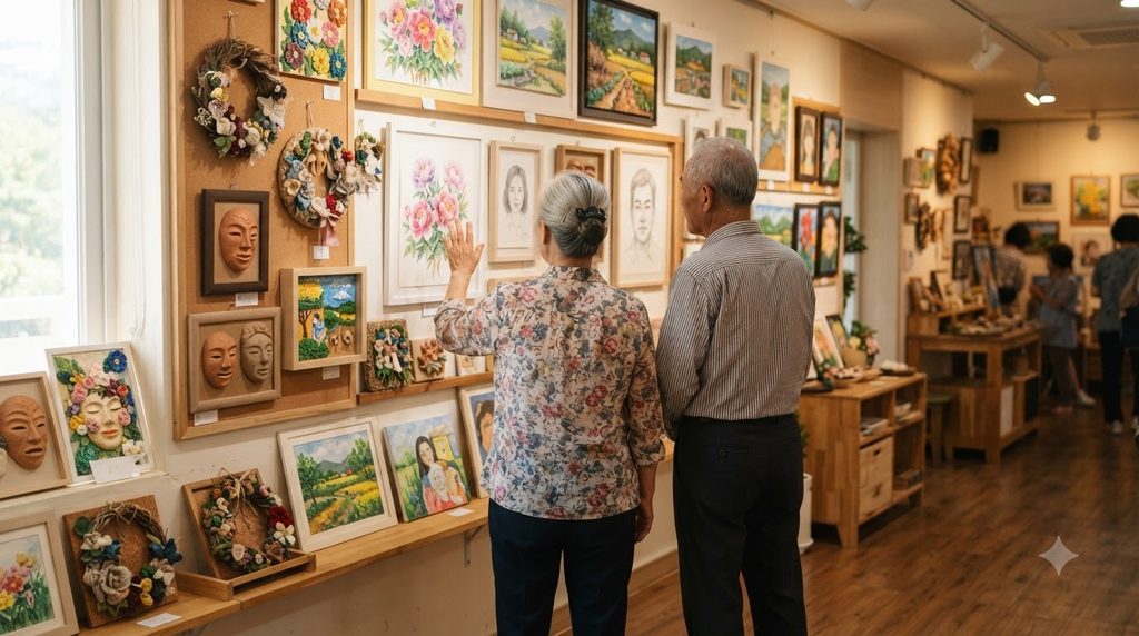 Seniors viewing artwork exhibition 20260923222104 1