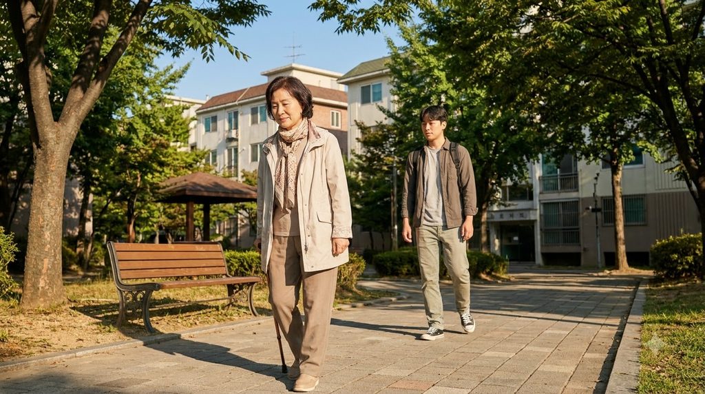 2026 암환자 의료비 지원|성인·소아 대상과 지원금액, 보건소 신청방법 5 Woman walking in neighborhood park 202609042346 1