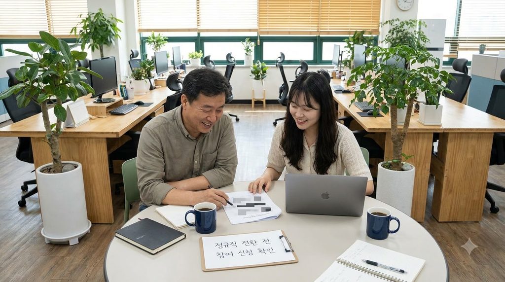 2026 고용장려금 총정리|직원 채용·정규직 전환·육아휴직 때 사업주가 받을 수 있는 지원금 3 사업주와 직원의 근로계약 확인 20260913130318 2