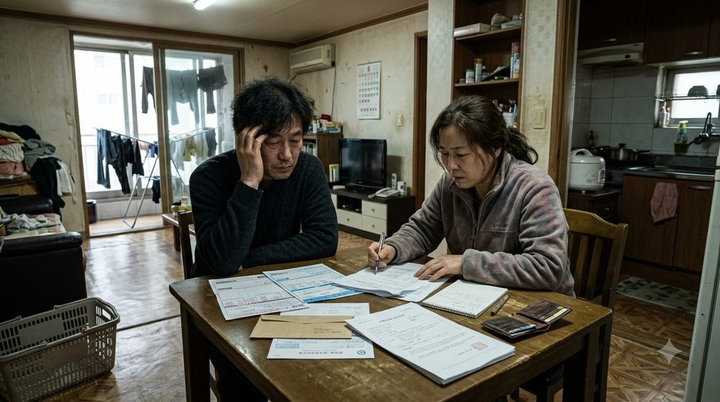 2027 대전 위기가구 생계비 30만원|5개 자치구 어디서 상담할까? 2 Couple calculating living expenses 20261026001919