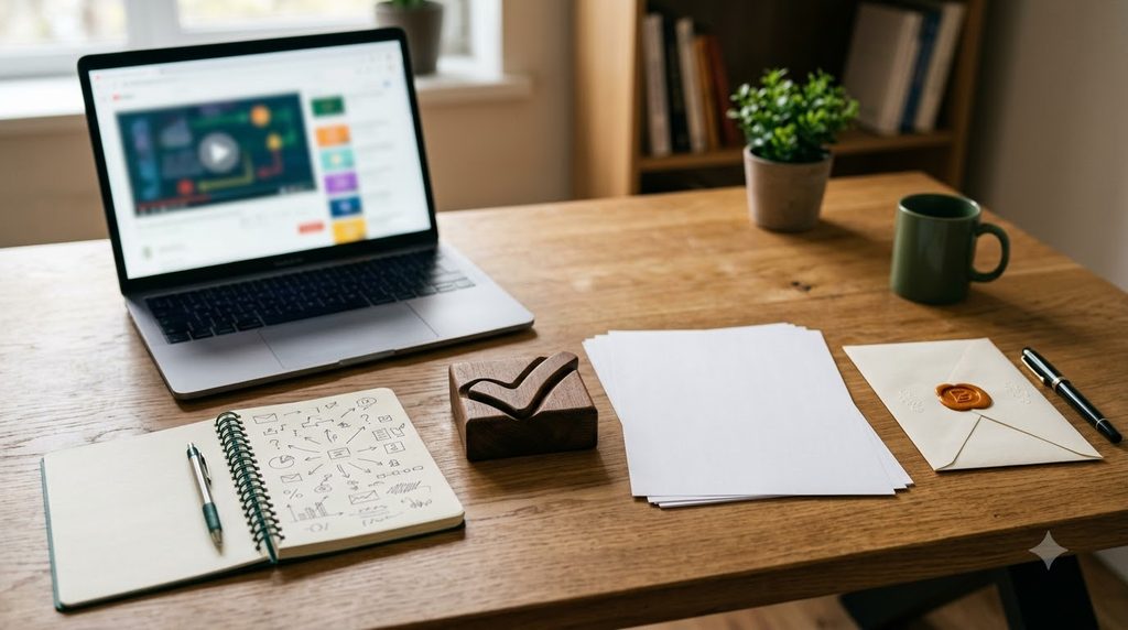실버인지놀이지도사 1급 자격증 취득방법|시험·취업·급여 총정리 3 Desk photo symbolizing online ed… 20261003215121