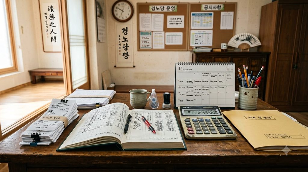 경로당행정매니저 급여는 얼마일까|하는 일·자격증·교육·채용 총정리 2 Desk setup for administrative work 20261003213553