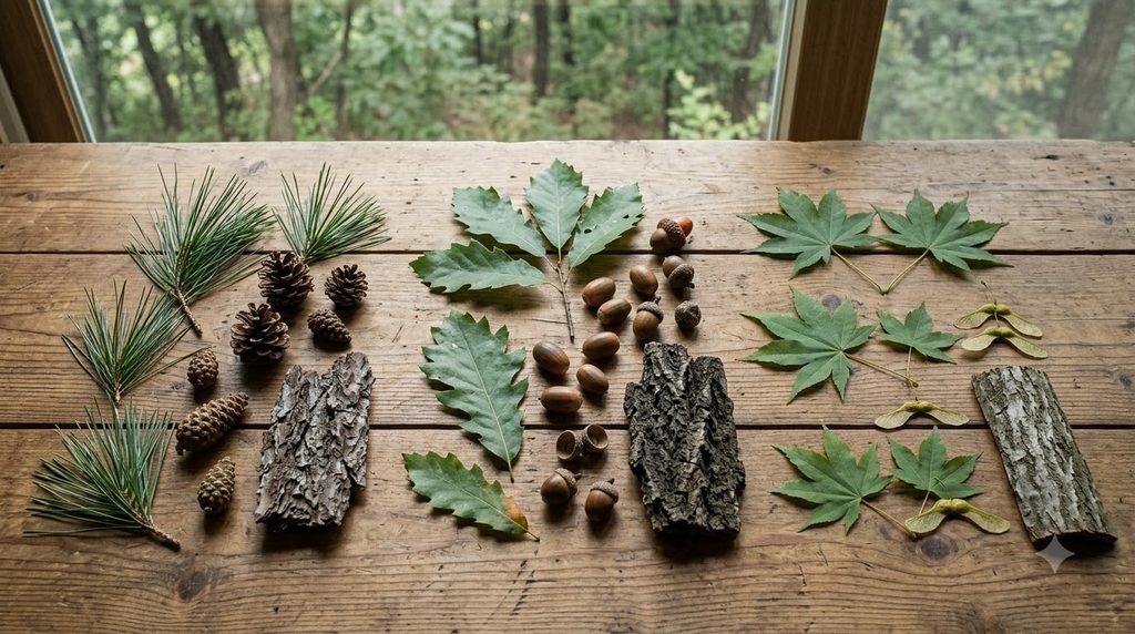 산림자원관리사 1급 자격증 취득방법|산림관리사 조건과 활용처 2 Forest leaves and fruits arrange… 20261003210056