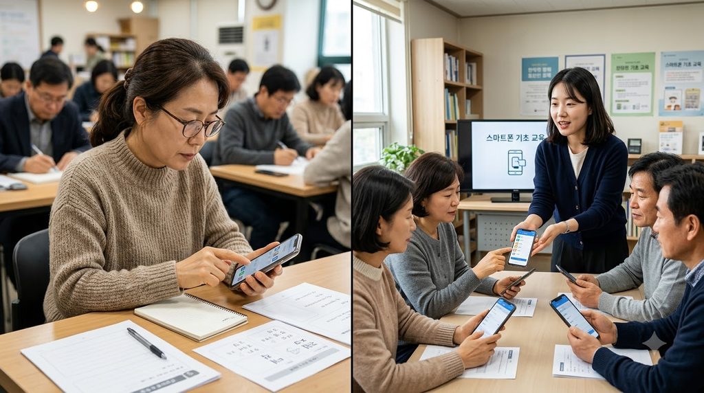 Instructor teaching smartphone e… 20261003230017