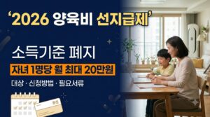 2026 양육비 선지급제 사진1