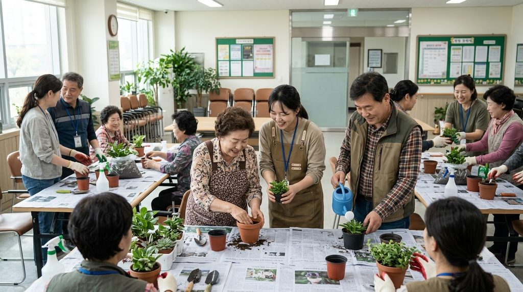 People planting and watering plants 20261007000919