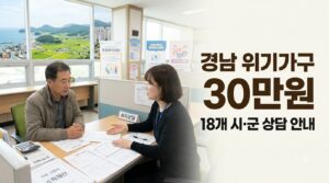 2027 경남 위기가구 생계비 30만원|18개 시·군 어디서 상담할까? 4 2027 경남 위기가구 생계비 30만원 사진1