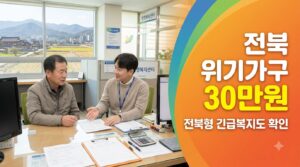 2027 전북 위기가구 생계비 30만원|시·군별 어디서 상담할까? 1 2027 전북 위기가구 30만원 사진1