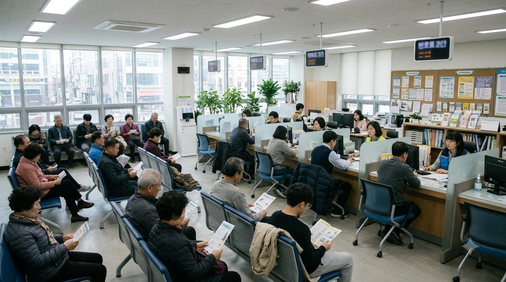 2027 대전 위기가구 생계비 30만원|5개 자치구 어디서 상담할까? 1 Residents waiting in ward office 20261026001906