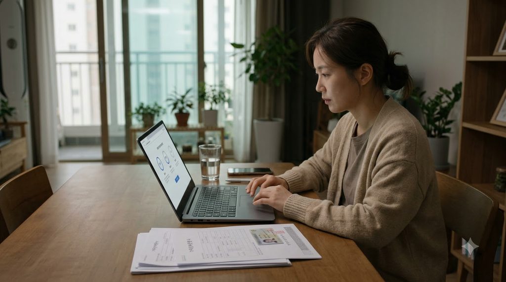 Woman applying for housing on 20261009001933 1