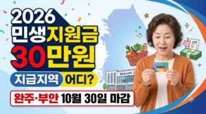 2026 민생지원금 30만원 사진1